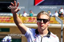 Liam Lawson (NZL) RB on the drivers' parade. 20.10.2024. Formula 1 World Championship, Rd 19, United States Grand Prix, Austin, Texas, USA, Race Day.