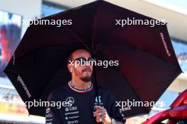 Lewis Hamilton (GBR) Mercedes AMG F1 on the drivers' parade. 20.10.2024. Formula 1 World Championship, Rd 19, United States Grand Prix, Austin, Texas, USA, Race Day.