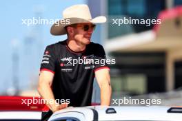 Nico Hulkenberg (GER) Haas F1 Team on the drivers' parade. 20.10.2024. Formula 1 World Championship, Rd 19, United States Grand Prix, Austin, Texas, USA, Race Day.