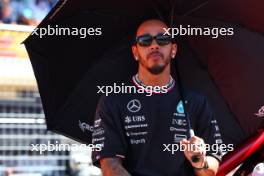 Lewis Hamilton (GBR) Mercedes AMG F1 on the drivers' parade. 20.10.2024. Formula 1 World Championship, Rd 19, United States Grand Prix, Austin, Texas, USA, Race Day.