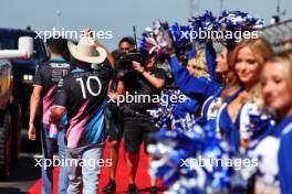 Pierre Gasly (FRA) Alpine F1 Team on the drivers' parade. 20.10.2024. Formula 1 World Championship, Rd 19, United States Grand Prix, Austin, Texas, USA, Race Day.