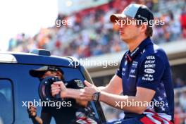 Max Verstappen (NLD) Red Bull Racing on the drivers' parade. 20.10.2024. Formula 1 World Championship, Rd 19, United States Grand Prix, Austin, Texas, USA, Race Day.