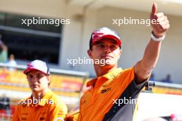 Lando Norris (GBR) McLaren on the drivers' parade. 20.10.2024. Formula 1 World Championship, Rd 19, United States Grand Prix, Austin, Texas, USA, Race Day.