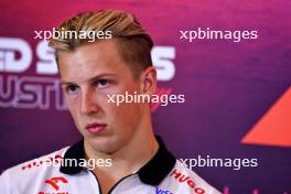 Liam Lawson (NZL) RB in the FIA Press Conference. 17.10.2024. Formula 1 World Championship, Rd 19, United States Grand Prix, Austin, Texas, USA, Preparation Day.