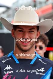 Pierre Gasly (FRA) Alpine F1 Team. 17.10.2024. Formula 1 World Championship, Rd 19, United States Grand Prix, Austin, Texas, USA, Preparation Day.