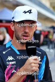 Pierre Gasly (FRA) Alpine F1 Team. 17.10.2024. Formula 1 World Championship, Rd 19, United States Grand Prix, Austin, Texas, USA, Preparation Day.