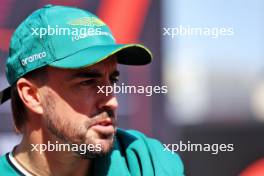 Fernando Alonso (ESP) Aston Martin F1 Team. 17.10.2024. Formula 1 World Championship, Rd 19, United States Grand Prix, Austin, Texas, USA, Preparation Day.