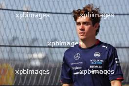 Franco Colapinto (ARG) Williams Racing. 17.10.2024. Formula 1 World Championship, Rd 19, United States Grand Prix, Austin, Texas, USA, Preparation Day.