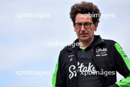 Mattia Binotto (ITA) Sauber Motorsport Chief Operating and Chief Technical Officer. 17.10.2024. Formula 1 World Championship, Rd 19, United States Grand Prix, Austin, Texas, USA, Preparation Day.