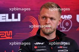 Kevin Magnussen (DEN) Haas F1 Team in the FIA Press Conference. 17.10.2024. Formula 1 World Championship, Rd 19, United States Grand Prix, Austin, Texas, USA, Preparation Day.