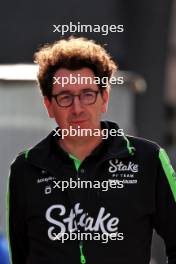 Mattia Binotto (ITA) Sauber Motorsport Chief Operating and Chief Technical Officer. 17.10.2024. Formula 1 World Championship, Rd 19, United States Grand Prix, Austin, Texas, USA, Preparation Day.