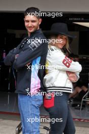 Esteban Ocon (FRA) Alpine F1 Team with Lainey Wilson (USA) Singer.  17.10.2024. Formula 1 World Championship, Rd 19, United States Grand Prix, Austin, Texas, USA, Preparation Day.