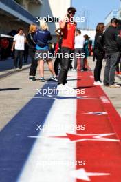 Oliver Bearman (GBR) Ferrari Reserve Driver. 17.10.2024. Formula 1 World Championship, Rd 19, United States Grand Prix, Austin, Texas, USA, Preparation Day.