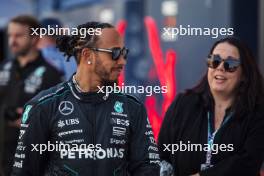 Lewis Hamilton (GBR) Mercedes AMG F1. 17.10.2024. Formula 1 World Championship, Rd 19, United States Grand Prix, Austin, Texas, USA, Preparation Day.