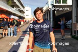 Franco Colapinto (ARG) Williams Racing. 17.10.2024. Formula 1 World Championship, Rd 19, United States Grand Prix, Austin, Texas, USA, Preparation Day.