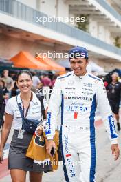 Alexander Albon (THA) Williams Racing. 17.10.2024. Formula 1 World Championship, Rd 19, United States Grand Prix, Austin, Texas, USA, Preparation Day.