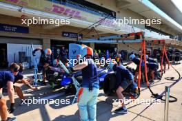 Williams Racing practices a pit stop. 17.10.2024. Formula 1 World Championship, Rd 19, United States Grand Prix, Austin, Texas, USA, Preparation Day.