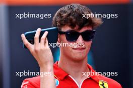 Oliver Bearman (GBR) Ferrari Reserve Driver. 17.10.2024. Formula 1 World Championship, Rd 19, United States Grand Prix, Austin, Texas, USA, Preparation Day.