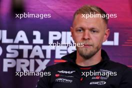 Kevin Magnussen (DEN) Haas F1 Team in the FIA Press Conference. 17.10.2024. Formula 1 World Championship, Rd 19, United States Grand Prix, Austin, Texas, USA, Preparation Day.