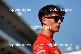 Oliver Bearman (GBR) Ferrari Reserve Driver. 17.10.2024. Formula 1 World Championship, Rd 19, United States Grand Prix, Austin, Texas, USA, Preparation Day.