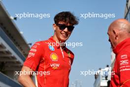 Oliver Bearman (GBR) Ferrari Reserve Driver. 17.10.2024. Formula 1 World Championship, Rd 19, United States Grand Prix, Austin, Texas, USA, Preparation Day.