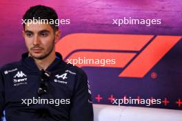 Esteban Ocon (FRA) Alpine F1 Team in the FIA Press Conference. 17.10.2024. Formula 1 World Championship, Rd 19, United States Grand Prix, Austin, Texas, USA, Preparation Day.