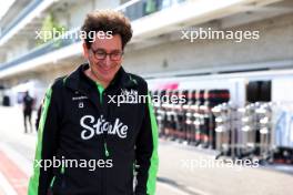 Mattia Binotto (ITA) Sauber Motorsport Chief Operating and Chief Technical Officer. 17.10.2024. Formula 1 World Championship, Rd 19, United States Grand Prix, Austin, Texas, USA, Preparation Day.