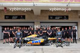 (L to R): Pierre Gasly (FRA) Alpine F1 Team A524 and Esteban Ocon (FRA) Alpine F1 Team. 17.10.2024. Formula 1 World Championship, Rd 19, United States Grand Prix, Austin, Texas, USA, Preparation Day.