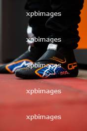 Racing boots of Oscar Piastri (AUS) McLaren. 17.10.2024. Formula 1 World Championship, Rd 19, United States Grand Prix, Austin, Texas, USA, Preparation Day.