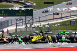 Kush Maini (IND) Invicta Racing. 29.06.2024. FIA Formula 2 Championship, Rd 7, Sprint Race, Spielberg, Austria, Saturday.