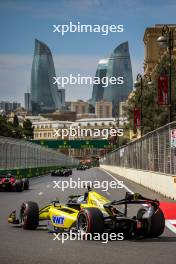 Kush Maini (IND) Invicta Racing. 13.09.2024. FIA Formula 2 Championship, Rd 12, Baku, Azerbaijan, Friday.