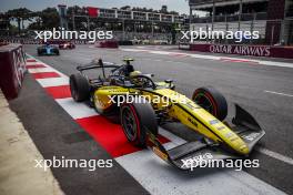 Gabriel Bortoleto (BRA) Invicta Racing. 14.09.2024. FIA Formula 2 Championship, Rd 12, Sprint Race, Baku, Azerbaijan, Saturday.