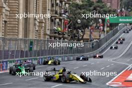 Kush Maini (IND) Invicta Racing. 14.09.2024. FIA Formula 2 Championship, Rd 12, Sprint Race, Baku, Azerbaijan, Saturday.