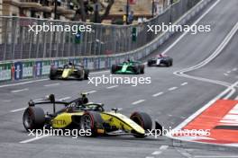 Gabriel Bortoleto (BRA) Invicta Racing. 14.09.2024. FIA Formula 2 Championship, Rd 12, Sprint Race, Baku, Azerbaijan, Saturday.