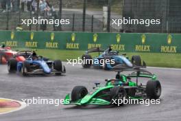 Zane Maloney (BRB) Rodin Motorsport. 27.07.2024. Formula 2 Championship, Rd 10, Sprint Race, Spa-Francorchamps, Belgium, Saturday.