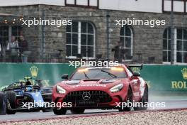 Zak O'Sullivan (GBR) ART Grand Prix leads behind the Mercedes FIA Safety Car. 27.07.2024. Formula 2 Championship, Rd 10, Sprint Race, Spa-Francorchamps, Belgium, Saturday.