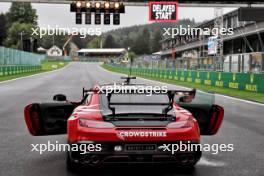 Mercedes FIA Safety Car on the grid. 27.07.2024. Formula 2 Championship, Rd 10, Sprint Race, Spa-Francorchamps, Belgium, Saturday.