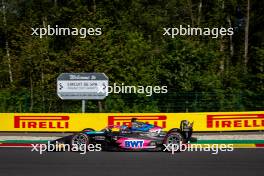 Victor Martins (FRA) ART Grand Prix. 28.07.2024. Formula 2 Championship, Rd 10, Feature Race, Spa-Francorchamps, Belgium, Sunday.