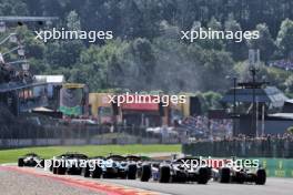 Victor Martins (FRA) ART Grand Prix at the start of the race. 28.07.2024. Formula 2 Championship, Rd 10, Feature Race, Spa-Francorchamps, Belgium, Sunday.