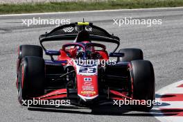 Roman Stanek (CZE) Trident. 21.06.2024. FIA Formula 2 Championship, Rd 6, Barcelona, Spain, Friday.
