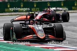 Rafael Villagomez (MEX) Van Amersfoort Racing. 22.06.2024. FIA Formula 2 Championship, Rd 6, Sprint Race, Barcelona, Spain, Saturday.