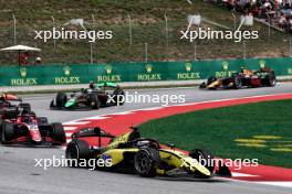 Kush Maini (IND) Invicta Racing. 23.06.2024. FIA Formula 2 Championship, Rd 6, Feature Race, Barcelona, Spain, Sunday.