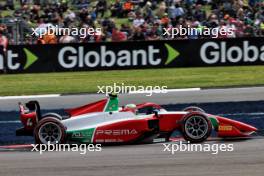 Andrea Kimi Antonelli (ITA) Prema Racing. 05.07.2024. FIA Formula 2 Championship, Rd 8, Silverstone, England, Friday.