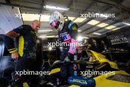 Kush Maini (IND) Invicta Racing. 06.07.2024. FIA Formula 2 Championship, Rd 8, Sprint Race, Silverstone, England, Saturday.