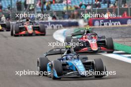 Juan Manuel Correa (USA) Dams. 07.07.2024. FIA Formula 2 Championship, Rd 8, Feature Race, Silverstone, England, Sunday.