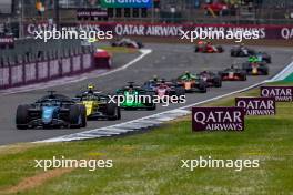 Jak Crawford (USA) Dams. 07.07.2024. FIA Formula 2 Championship, Rd 8, Feature Race, Silverstone, England, Sunday.