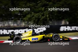 Kush Maini (IND) Invicta Racing. 19.07.2024. FIA Formula 2 Championship, Rd 9, Budapest, Hungary, Friday.
