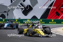 Kush Maini (IND) Invicta Racing. 21.07.2024. FIA Formula 2 Championship, Rd 9, Budapest, Hungary, Feature Race, Sunday.