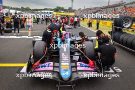 Victor Martins (FRA) ART Grand Prix on the grid. 21.07.2024. FIA Formula 2 Championship, Rd 9, Budapest, Hungary, Feature Race, Sunday.