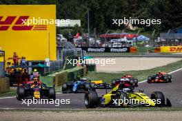 Kush Maini (IND) Invicta Racing. 18.05.2024. FIA Formula 2 Championship, Rd 4, Sprint Race, Imola, Italy, Saturday.